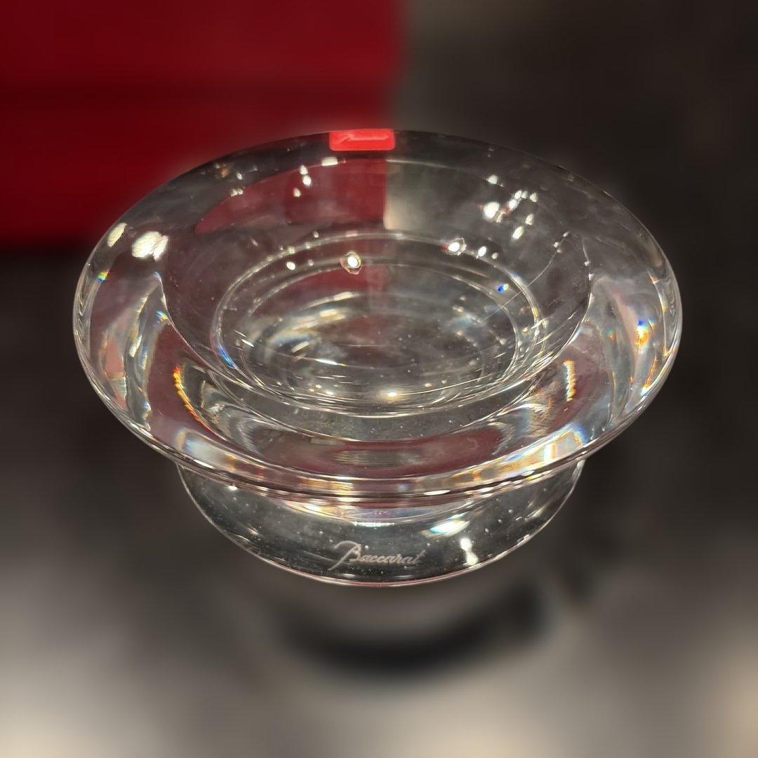 新品未使用Baccarat Ashtray Vega Crystal Glass