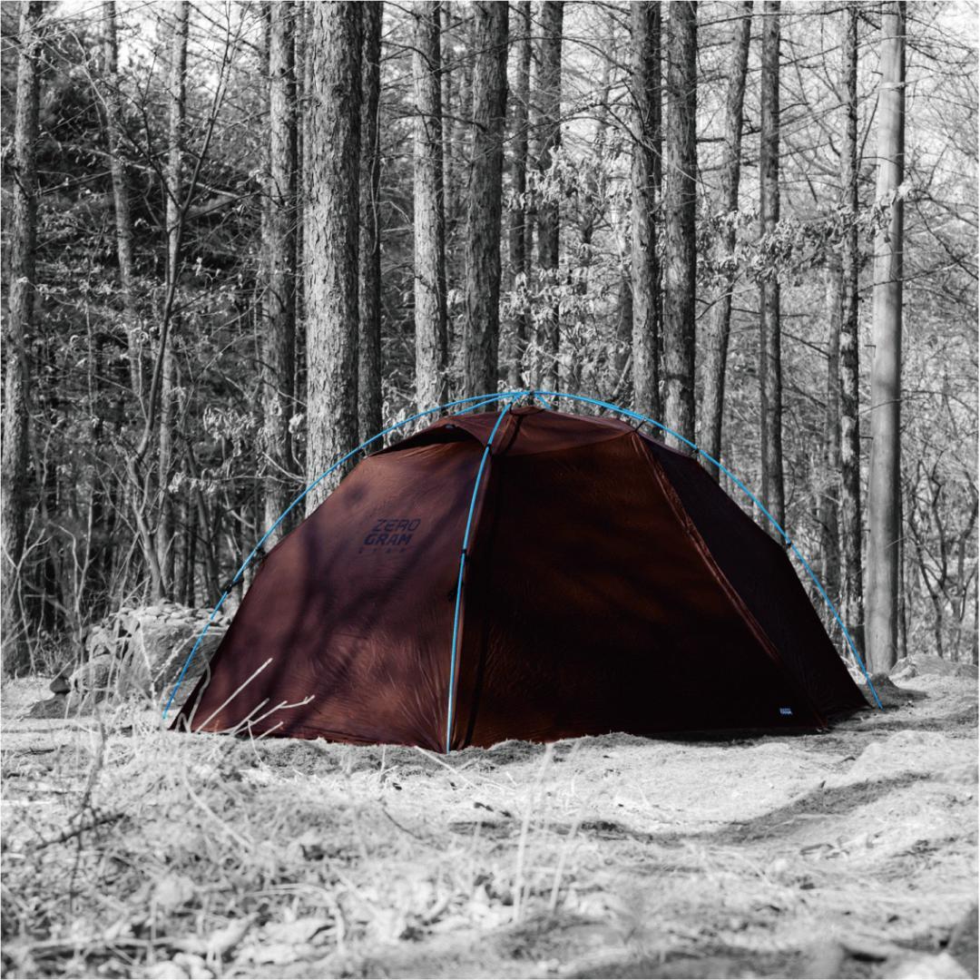 新品 未使用 ゼログラム 日本限定モデル エルチャルテン 1P ゼロボーン