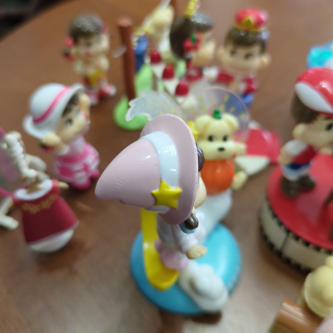 レトロ　ペコ&ポコストーリーシリーズ　フィギュア　ペコちゃん　10個