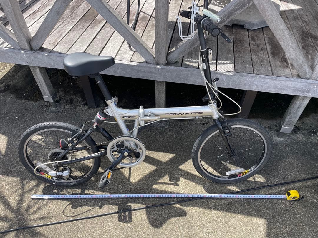 GM 20インチ　折り畳み自転車　2台セット　シルバー