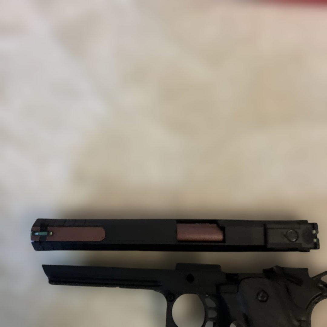 な*。様 東京マルイマガジン1本ガスガンスライド　フレームセットブラック 純正マ