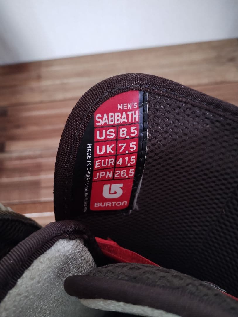 BURTON SABBATH スノーボード ブーツ バートン サバス US8.5