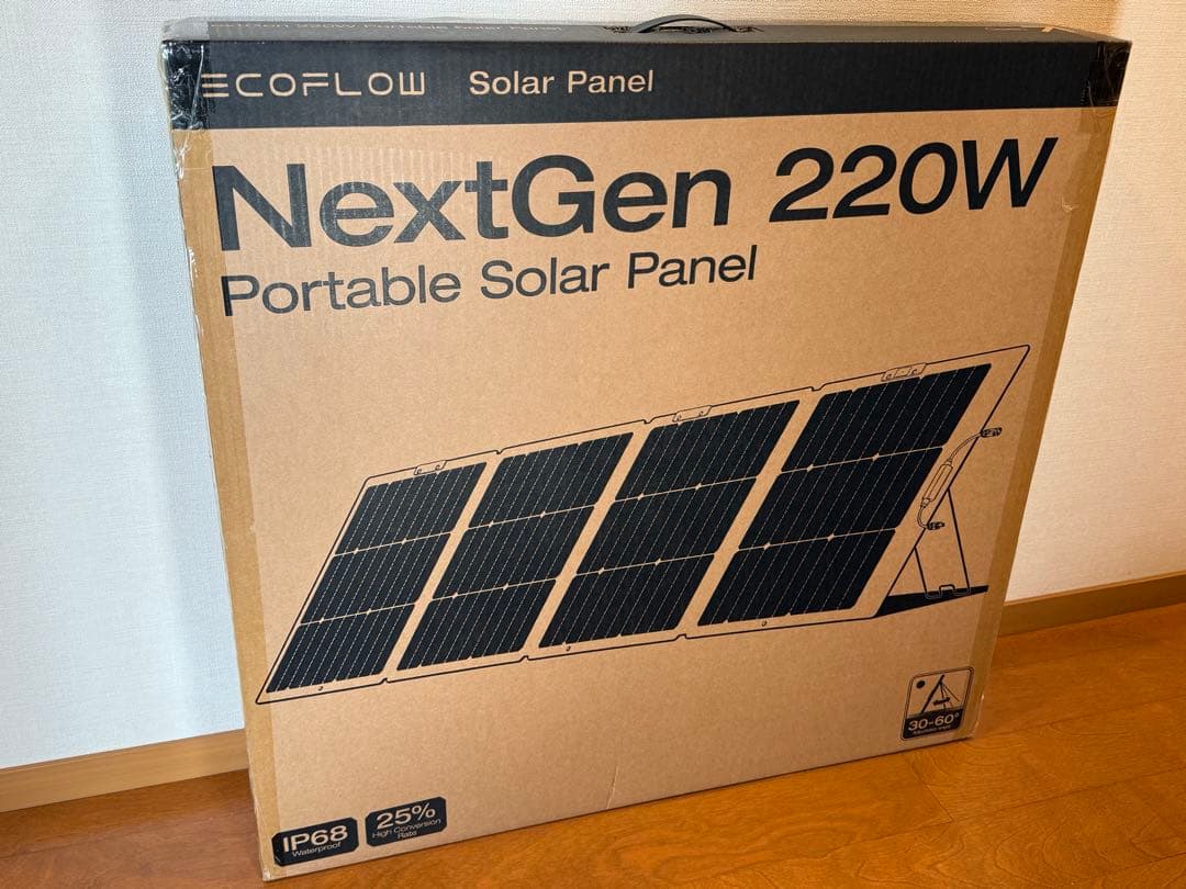 【pg】EcoFlow  2 Pro + 220Wソーラーパネル