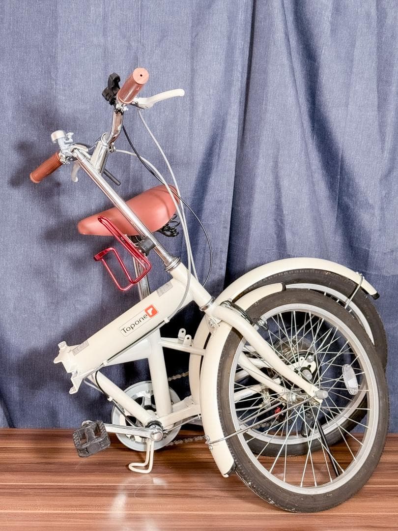 持ち運びラクラク！Topone 折りたたみ自転車 20インチ 6段変速付き