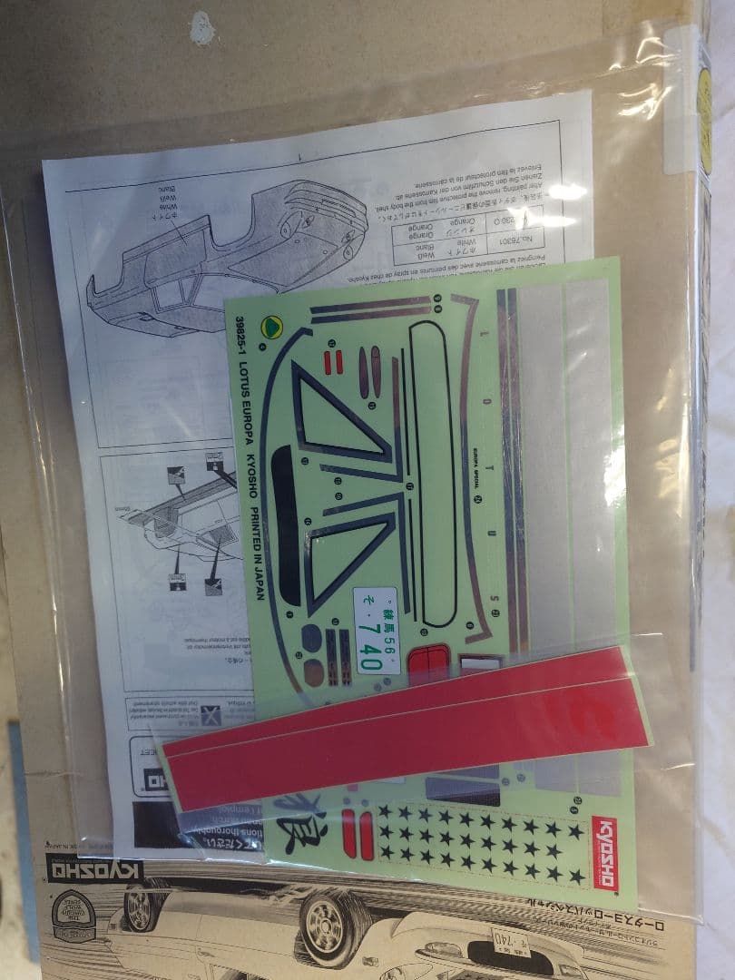 夢*道様 KYOSHO 京商　1/10 ラジコン　サーキットの狼 　ロータスヨー