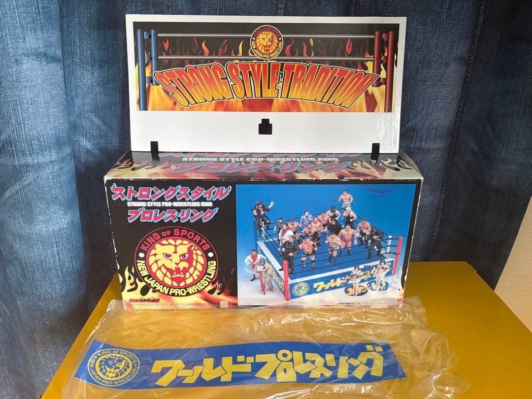 16d フィギュア12体+プロレスリング+カブキサイン　セット