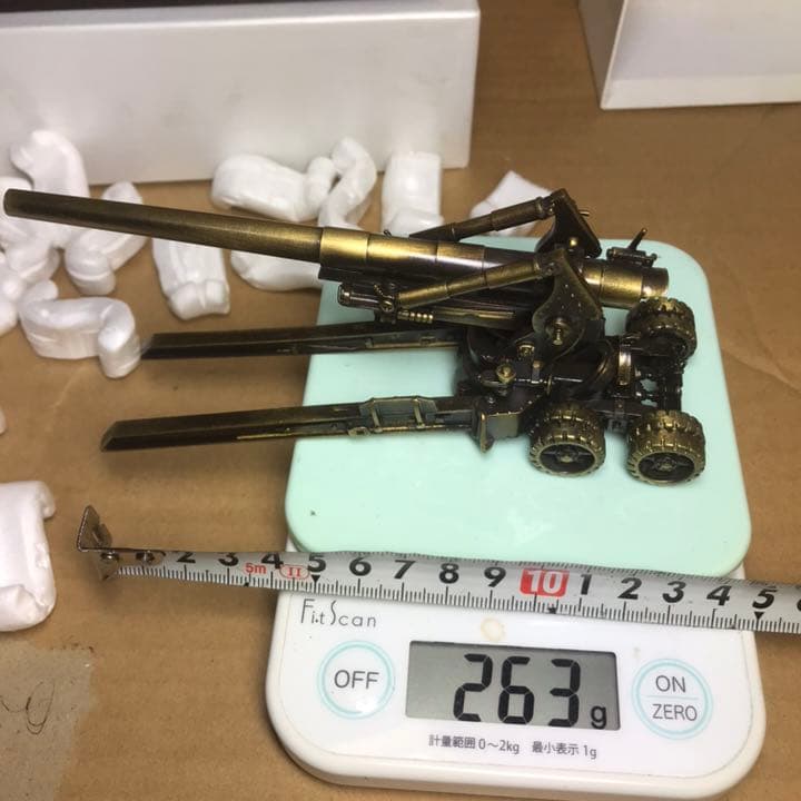 KONISHI 4011メタリックモデルコレクション　US 155mmロングトム