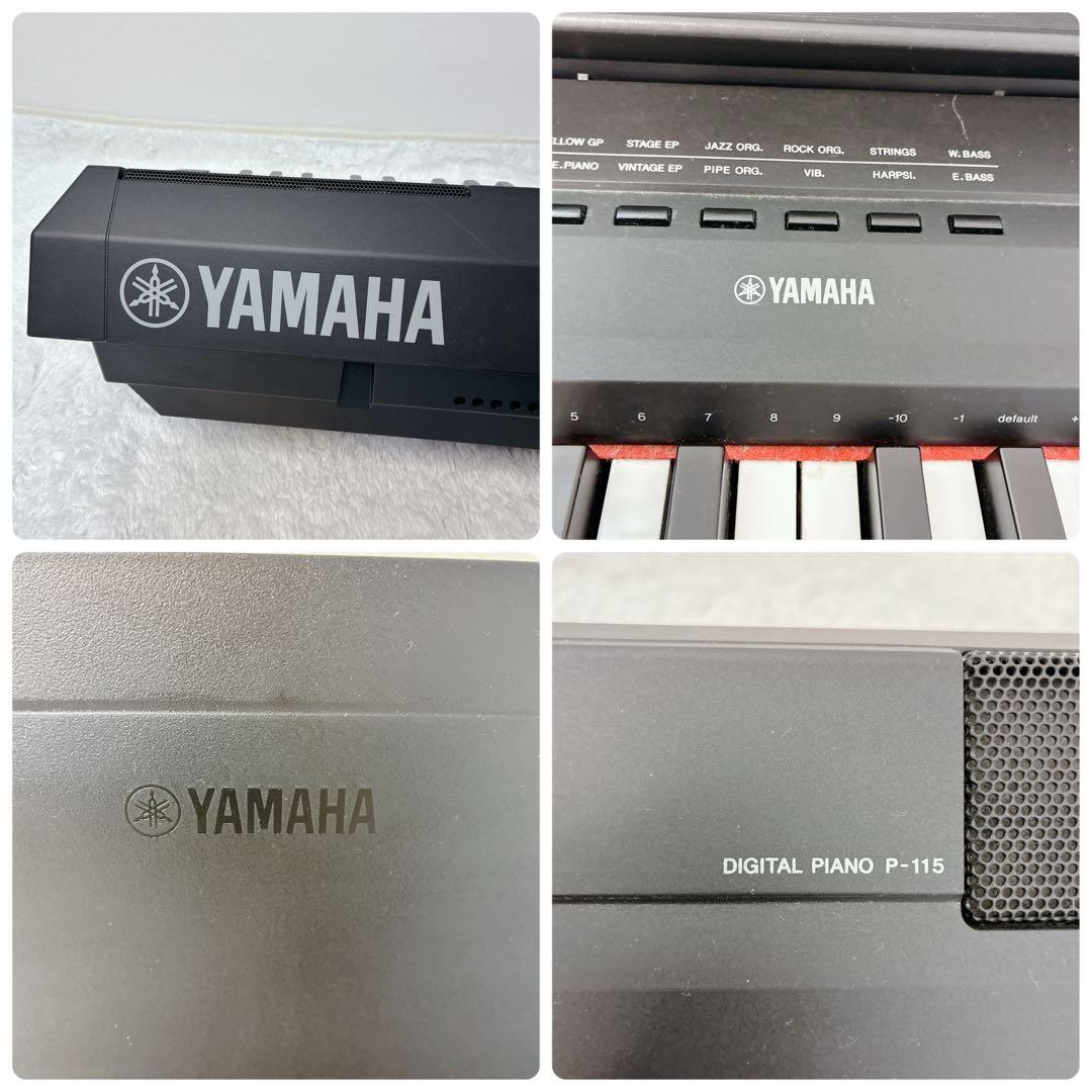 YAMAHA ヤマハ ピアノ 電子ピアノ P-115 (88鍵) 楽器 音楽