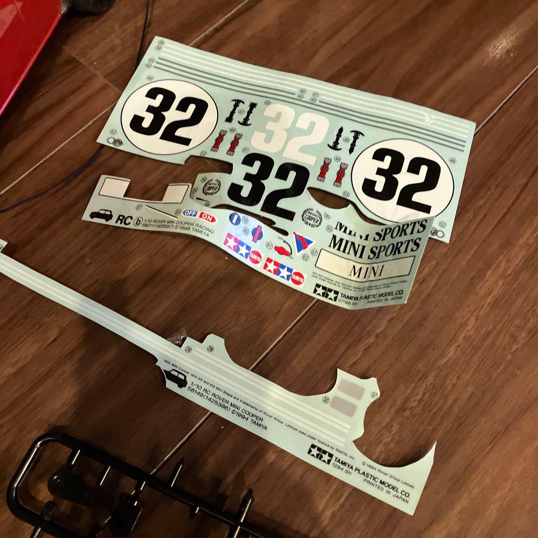 タミヤ 1/10 電動RC F.F.レーシングカー ミニクーパー M-03