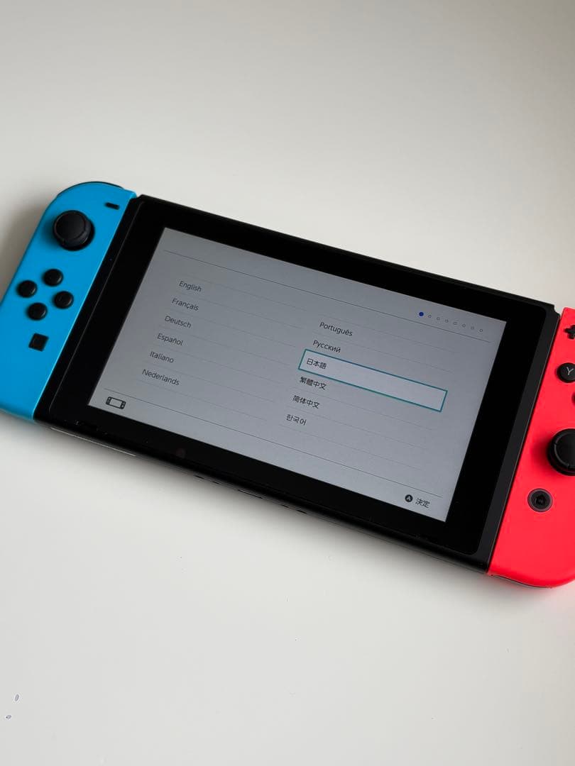 Nintendo Switch バッテリー強化版 美品 128GBSDカード付き