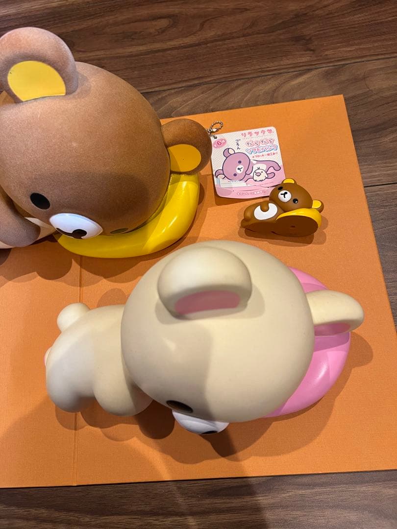 リラックマ　巨大貯金箱　3点セット　レア