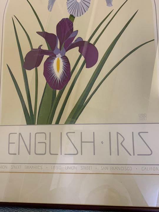 ENGLISH・IRIS  KENPERRY  ヴィンテージポスター