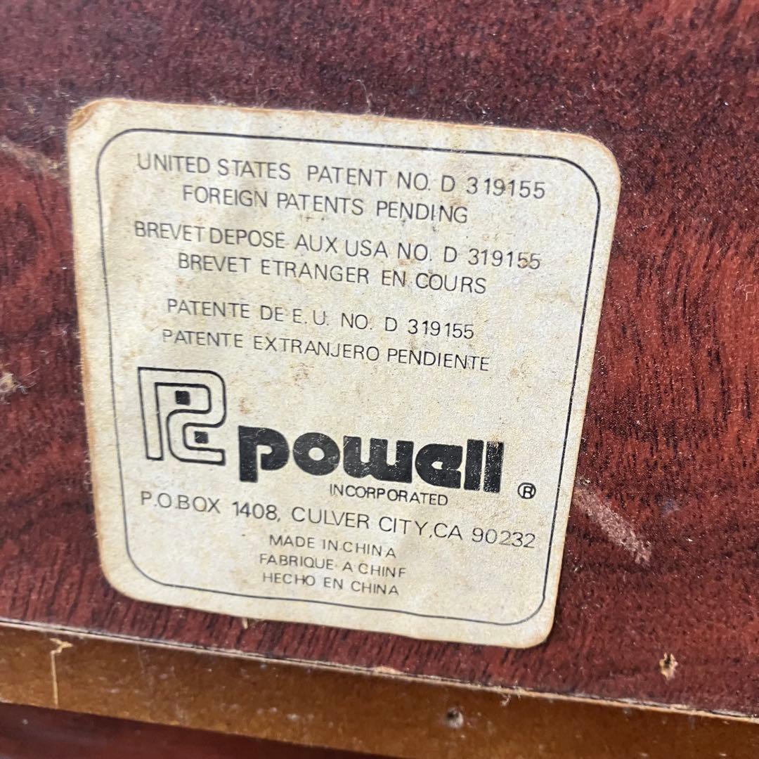 北欧レトロ Powellパウエル 猫脚 木製ジュエリーケース アクセサリーケース