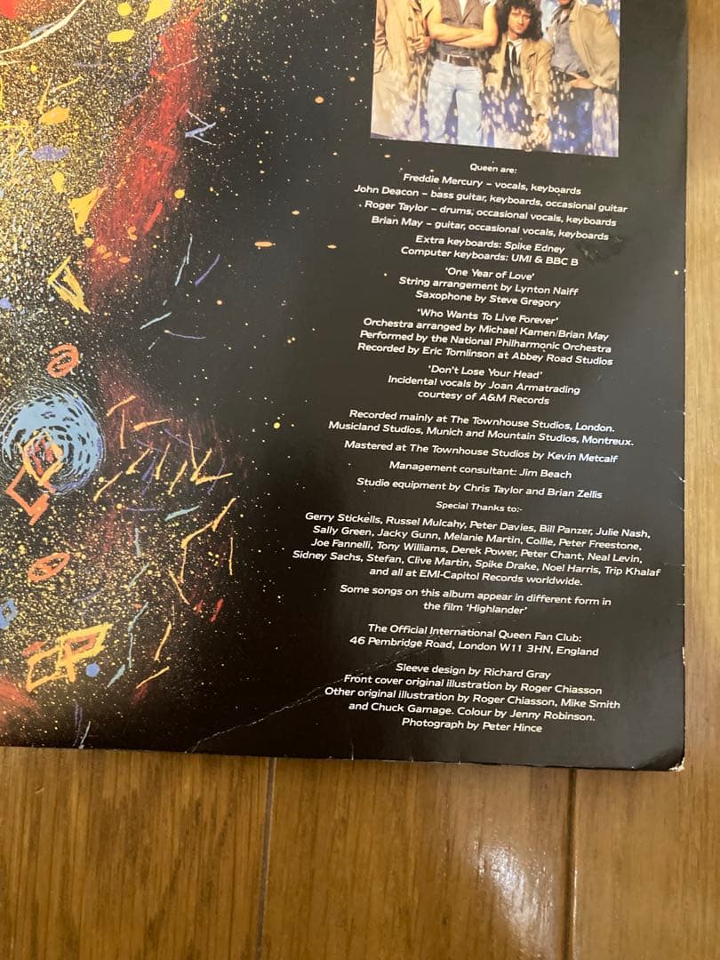 稀少UKオリジナル美盤A Kind Of MagicクイーンQueenレコード