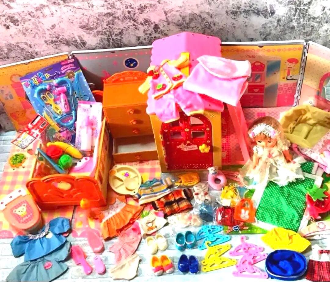 メルちゃんハウス／人形／服／小物大量色々おまとめセット売り