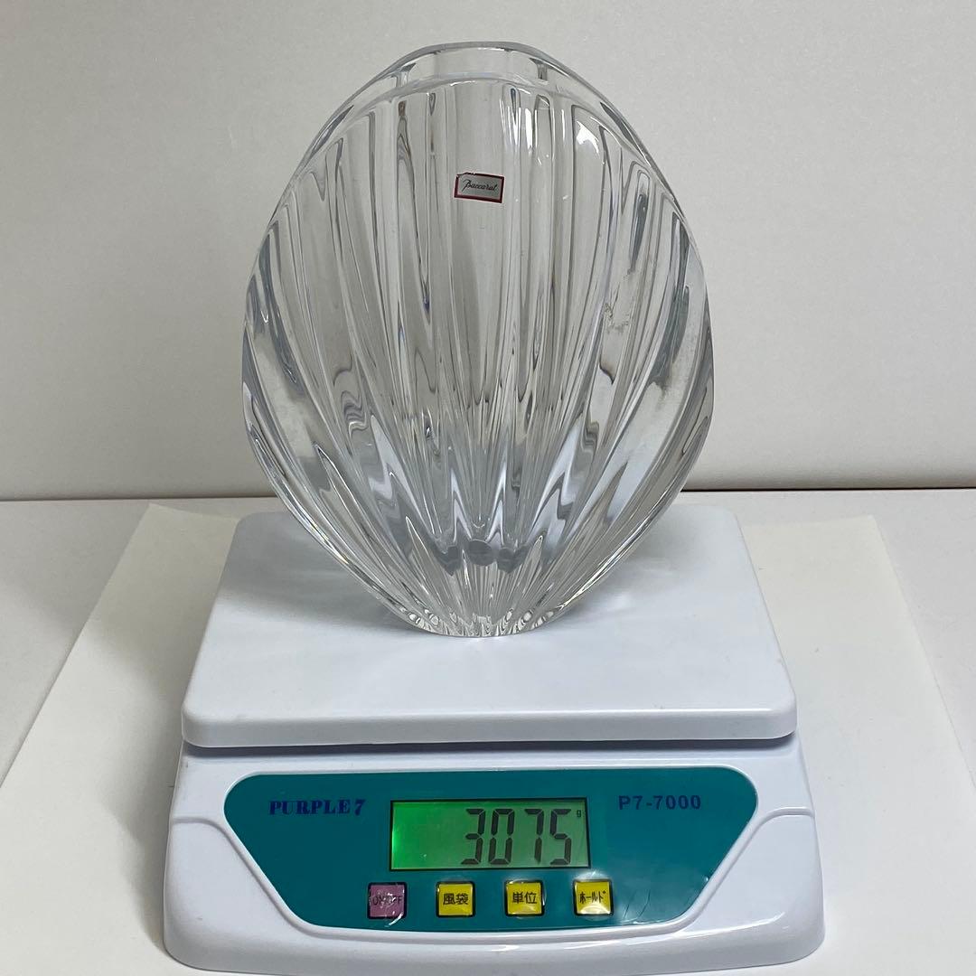 バカラ リゴット シェル フラワーベース 各1点 東岩7-0920 トヒコ