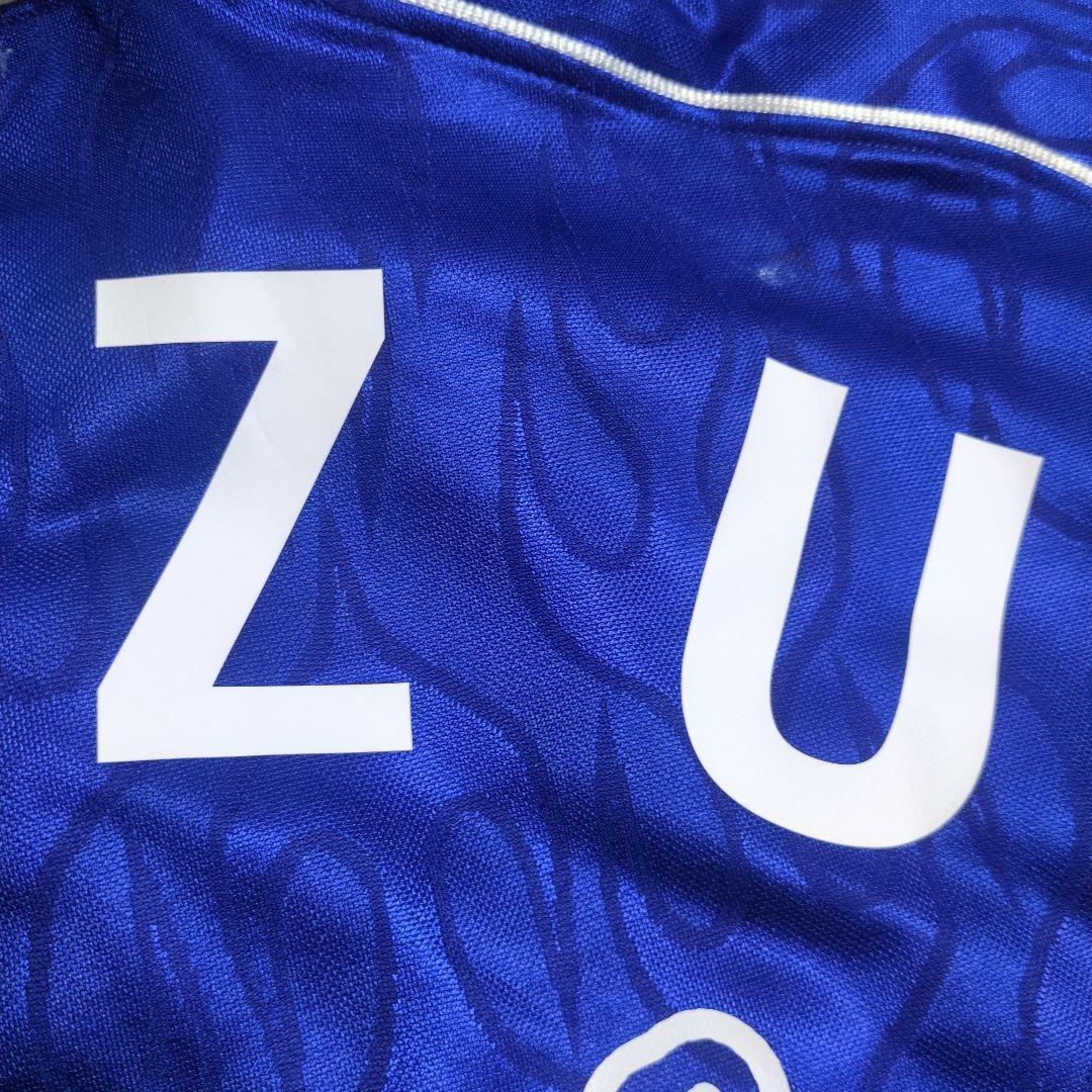 日本代表 1998 ホーム 炎 ユニフォーム 三浦知良 アシックス正規品Оサイズ