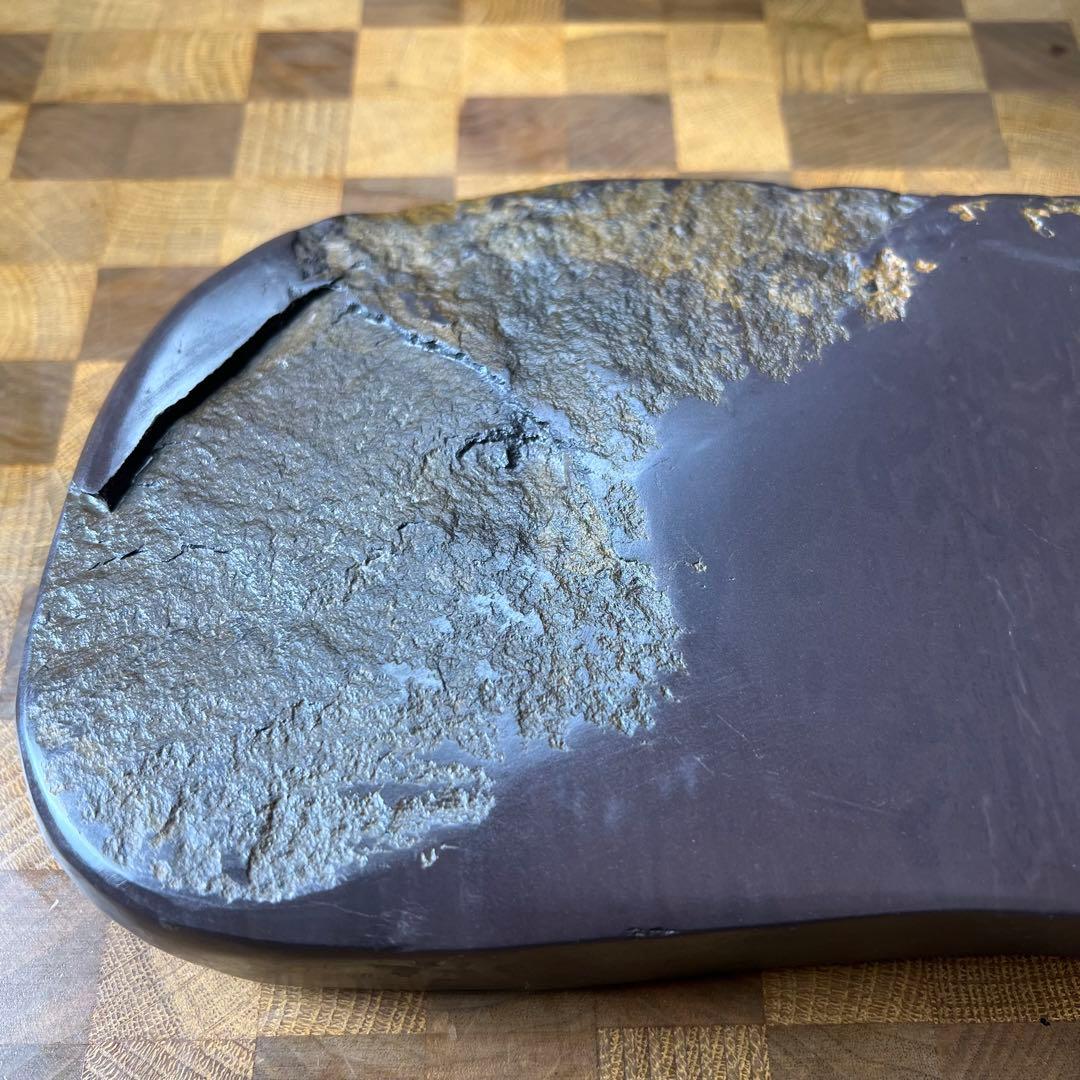 【大型】端渓老坑楼閣図硯【加厚】