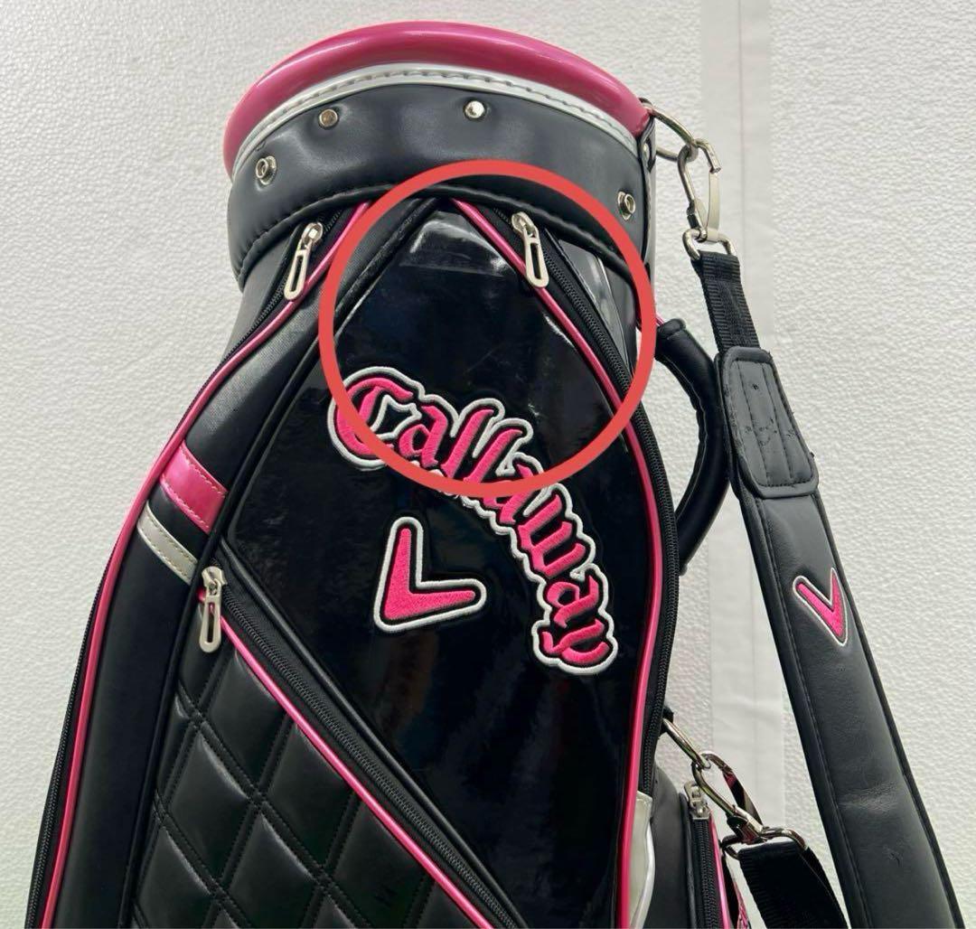 キャロウェイ Callaway キャディバッグ 8インチ　レディース　女性用