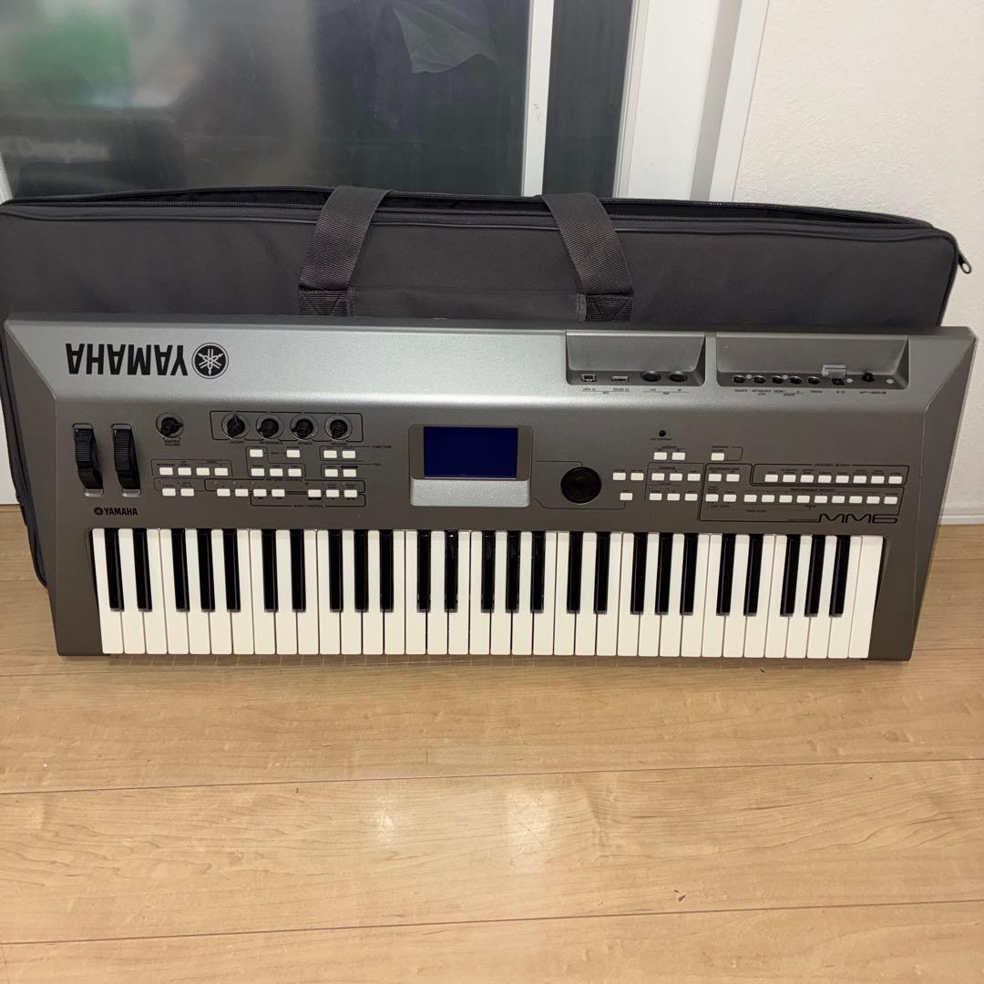 完動品！！ケース付き！YAMAHA MM6 シンセサイザー