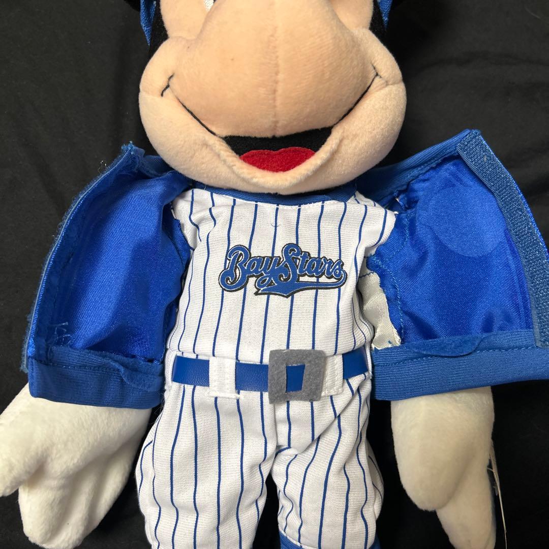 ミッキーマウス 横浜ベイスターズ ぬいぐるみ ポージング 未使用 タグ付き