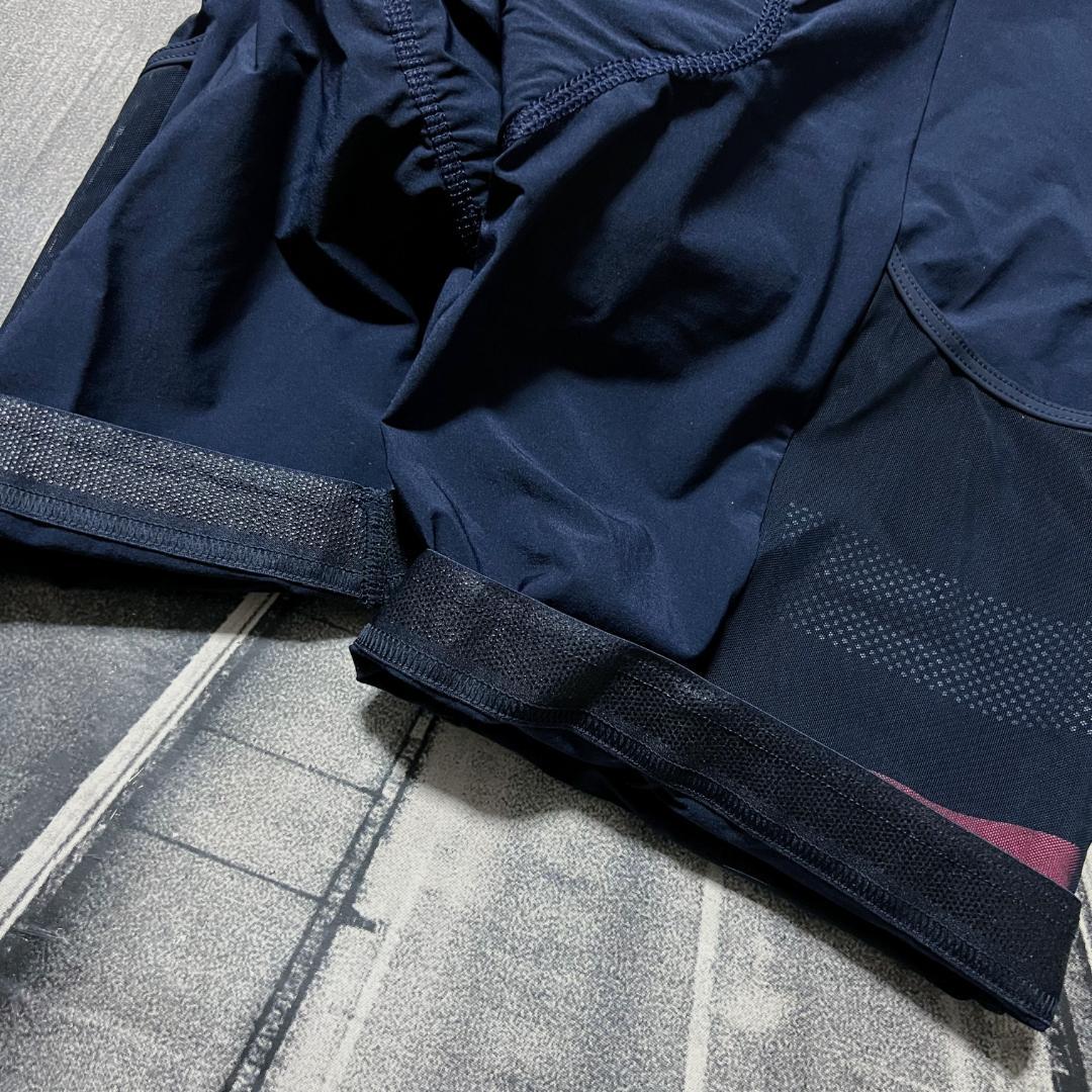 Rapha メンズ ブルベ カーゴ ビブショーツ Lサイズ ポケット付 ネイビー