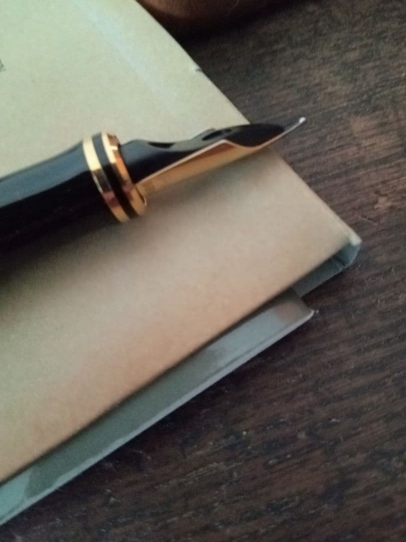 パーカー 万年筆 デュオフォールド スターリングシルバー ペン先 18金