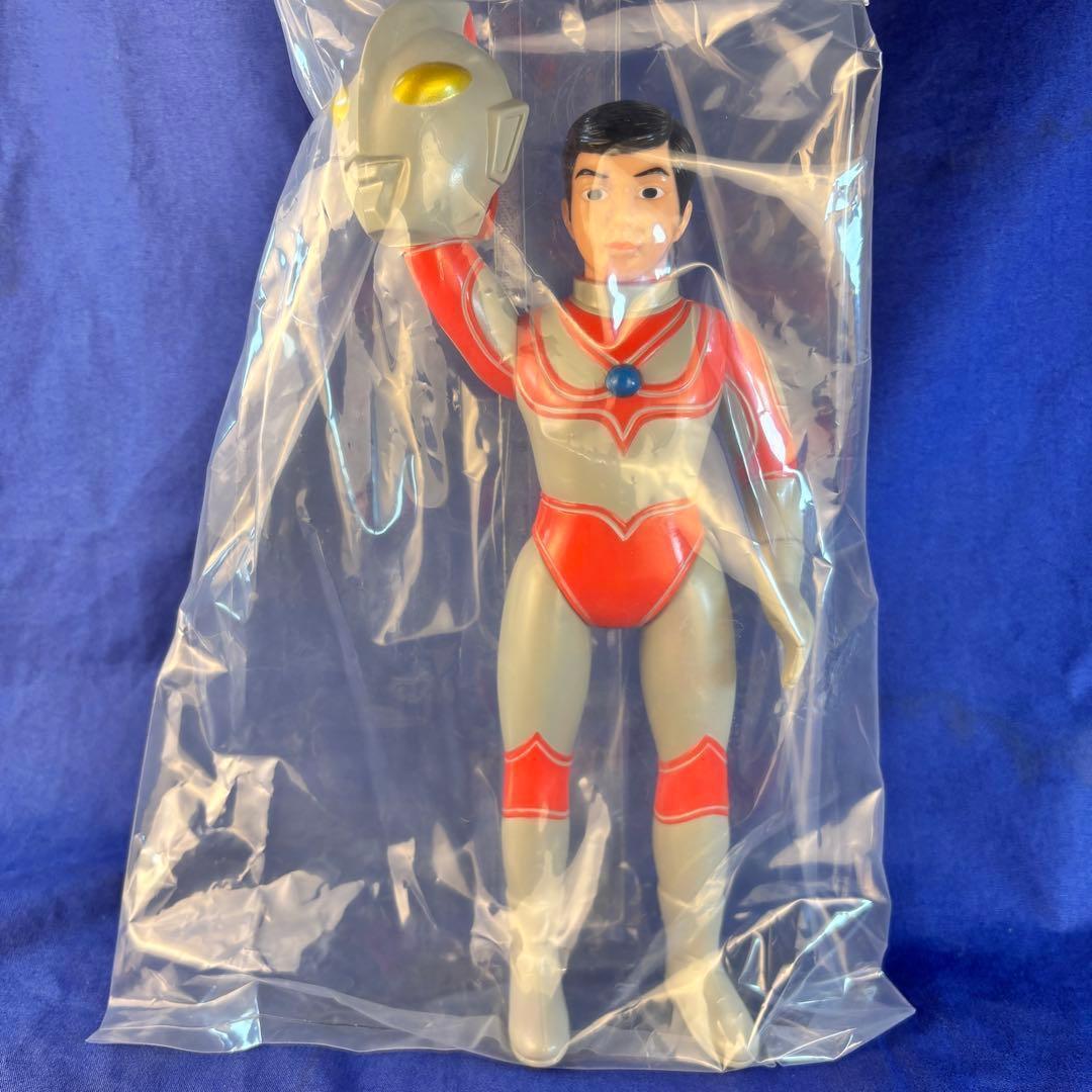 帰ってきたウルトラマン 【ブルマァク 】マスク取れ 大　昭和レトロカラー未開封品