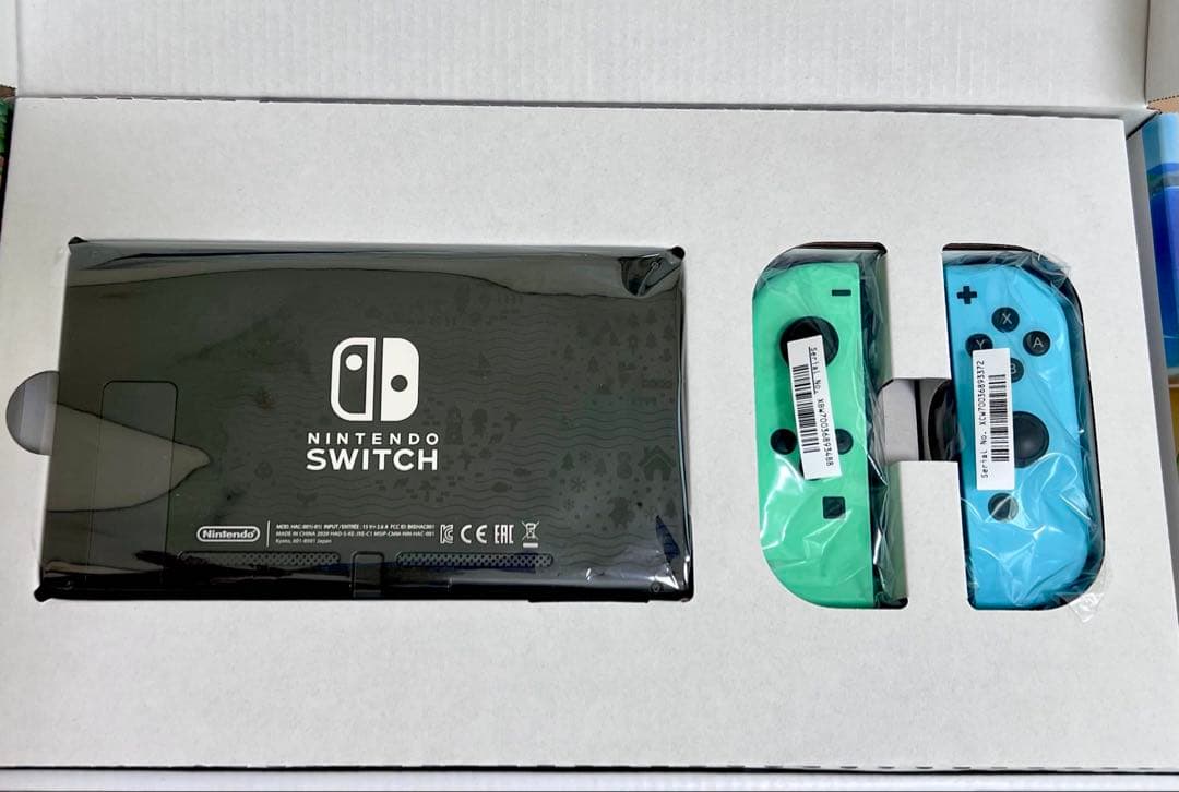 【Switch】あつ森版 本体/付属品欠け無し【SDカード128GB付】最終値引