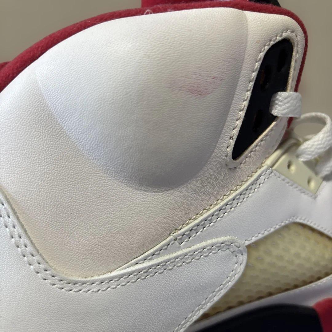 NIKE エアジョーダン5 Fire Red 28.5cm