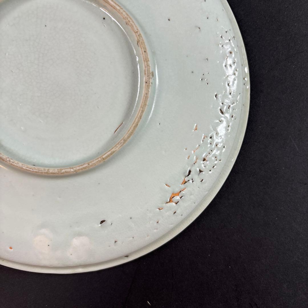 46 タナカ様　値下げ　伊万里　人物　山水　染付　皿　飾り皿