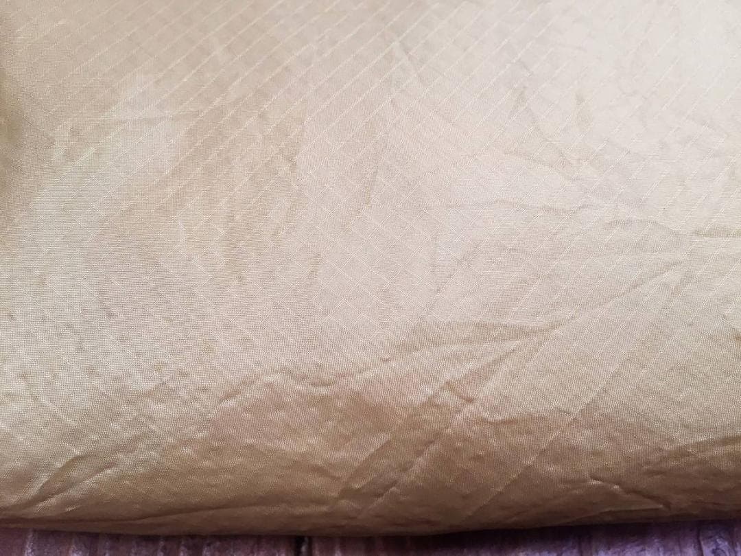 襤褸 ヴィンテージ生地 自衛隊放出品 パラシュート 薄いマスタード/イエロー