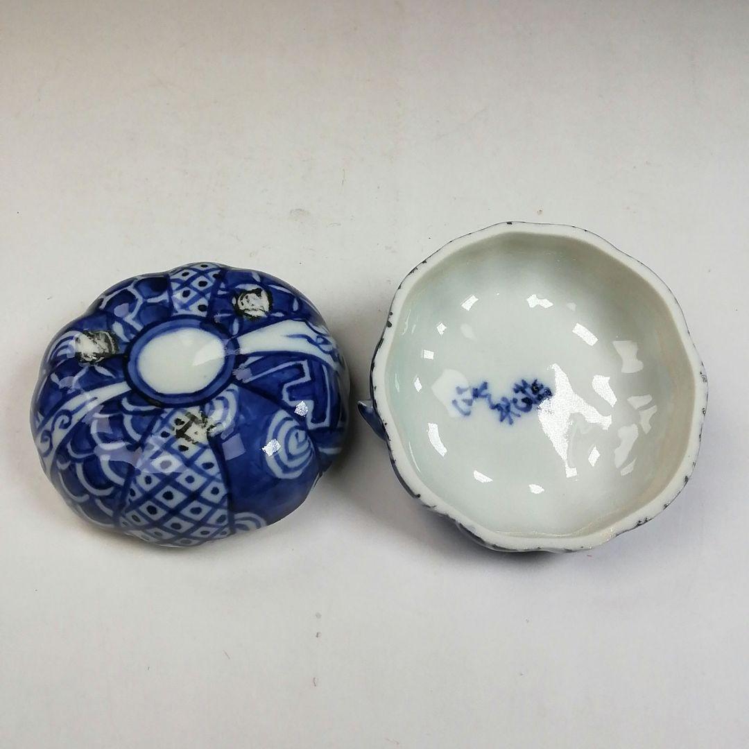 Ｗ９５　香合　『蜜柑　香合』『高野昭阿弥 造』　共箱　茶道具