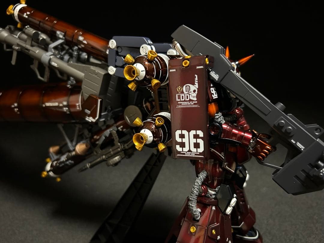 MGサイコザク ver.ka キャンディーグラデーション塗装完成品