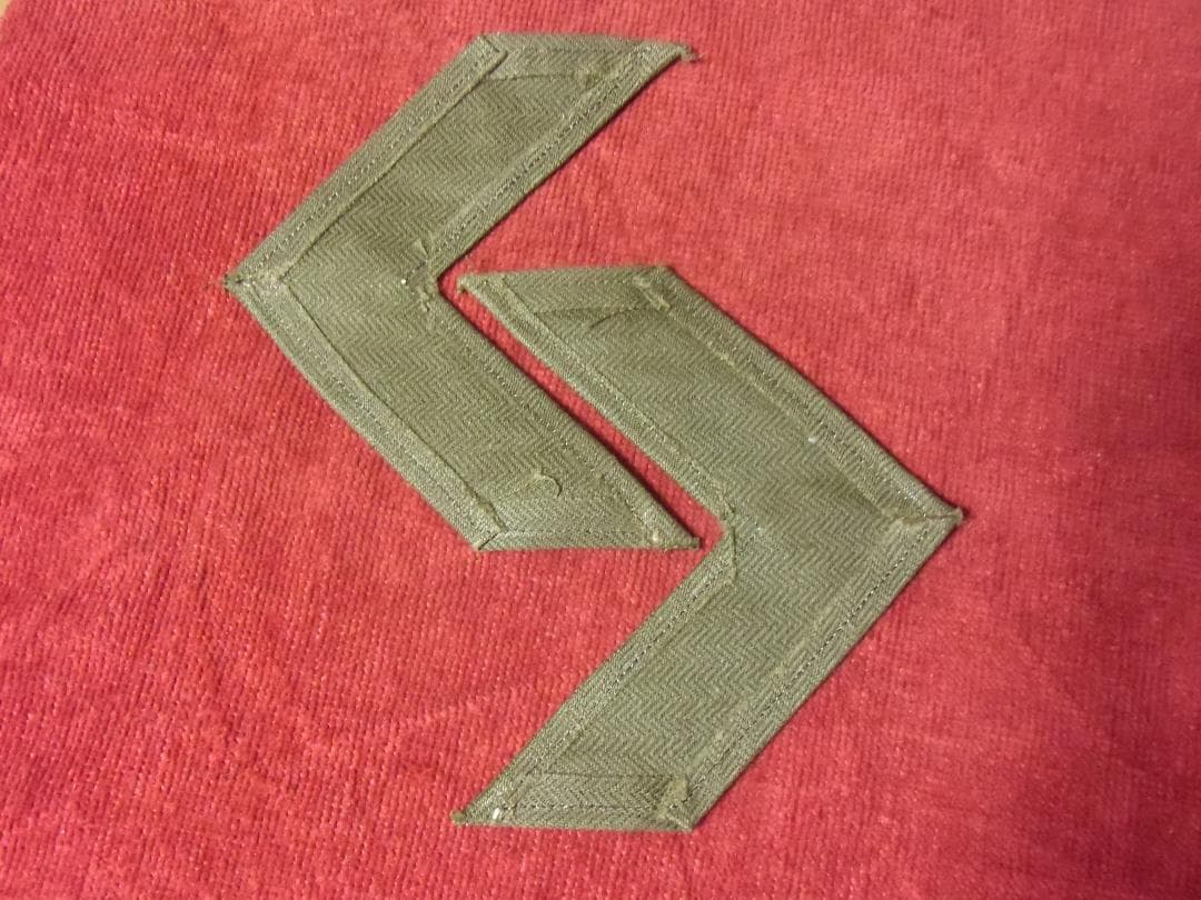 ＢＷドイツ軍/連邦軍＊初期＊軍曹袖章＊ペア（実物）