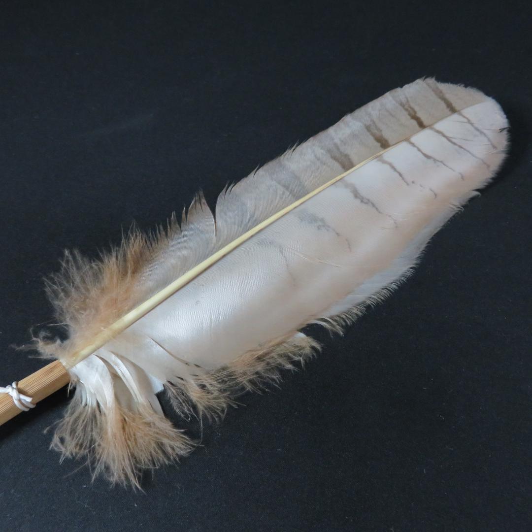 茶道具 羽箒 銘 紙箱 2本