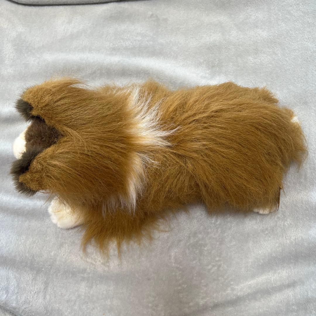 シェルティ　シェットランドシープドッグ　ぬいぐるみ　ALFA社製　昭和レトロ　犬