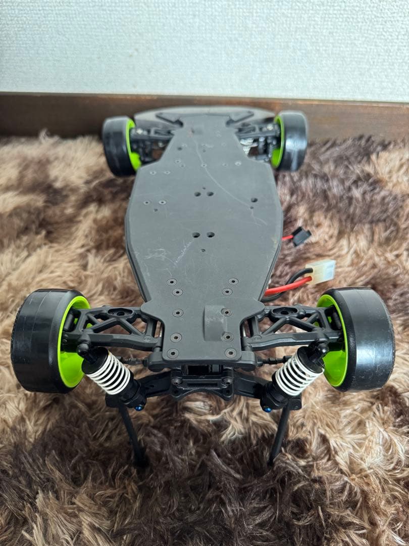 YOKOMOドリラジ、ブラシレスモーター グリーンホイール