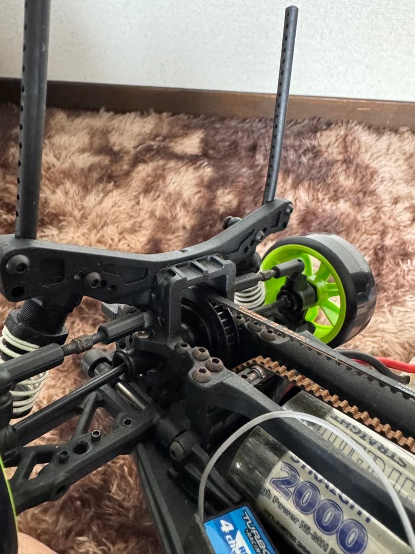 YOKOMOドリラジ、ブラシレスモーター グリーンホイール