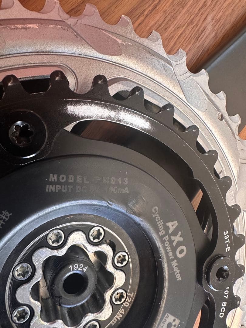 SRAM FORCE パワーメーター付 46/33T 170mm クランクセット