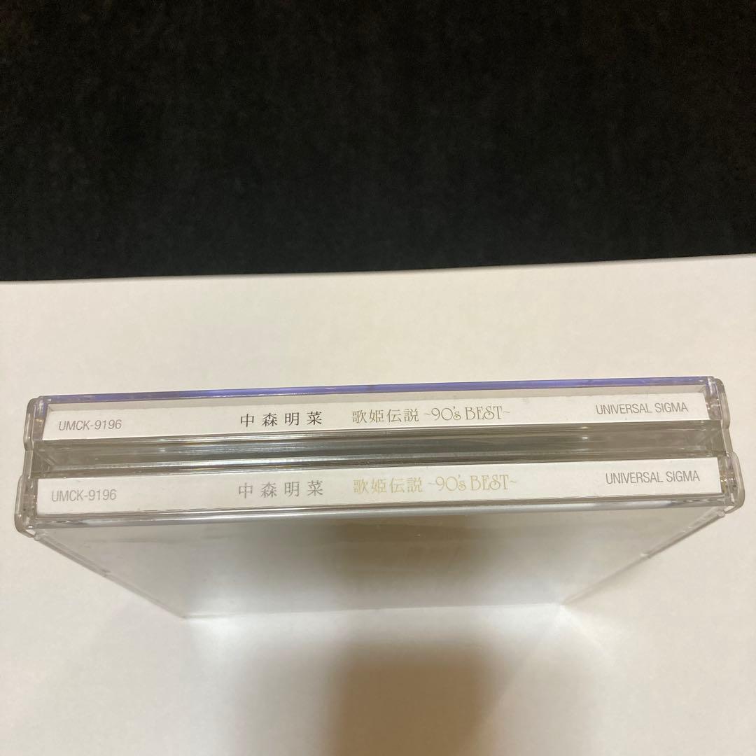 中森明菜　歌姫伝説~’90s BEST~ 　CD　初回限定盤　DVD付き　ベスト