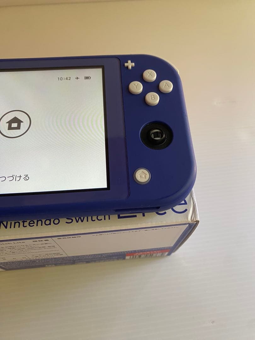 Nintendo Switch Lite 青※修理用スティックおまけ