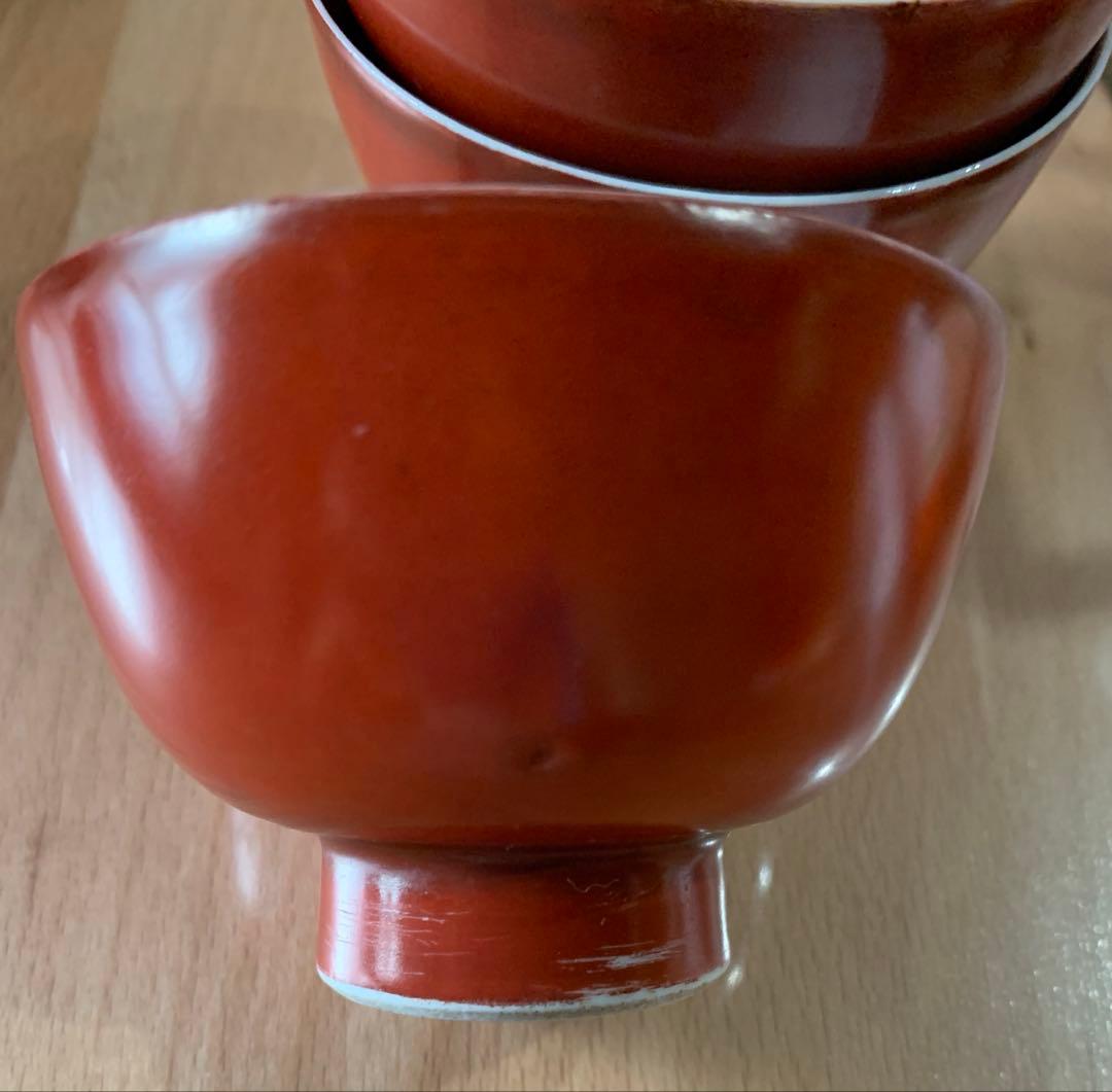 希少　初代　須田菁華　作　九谷焼　木米写　盧仝七碗　煎茶碗