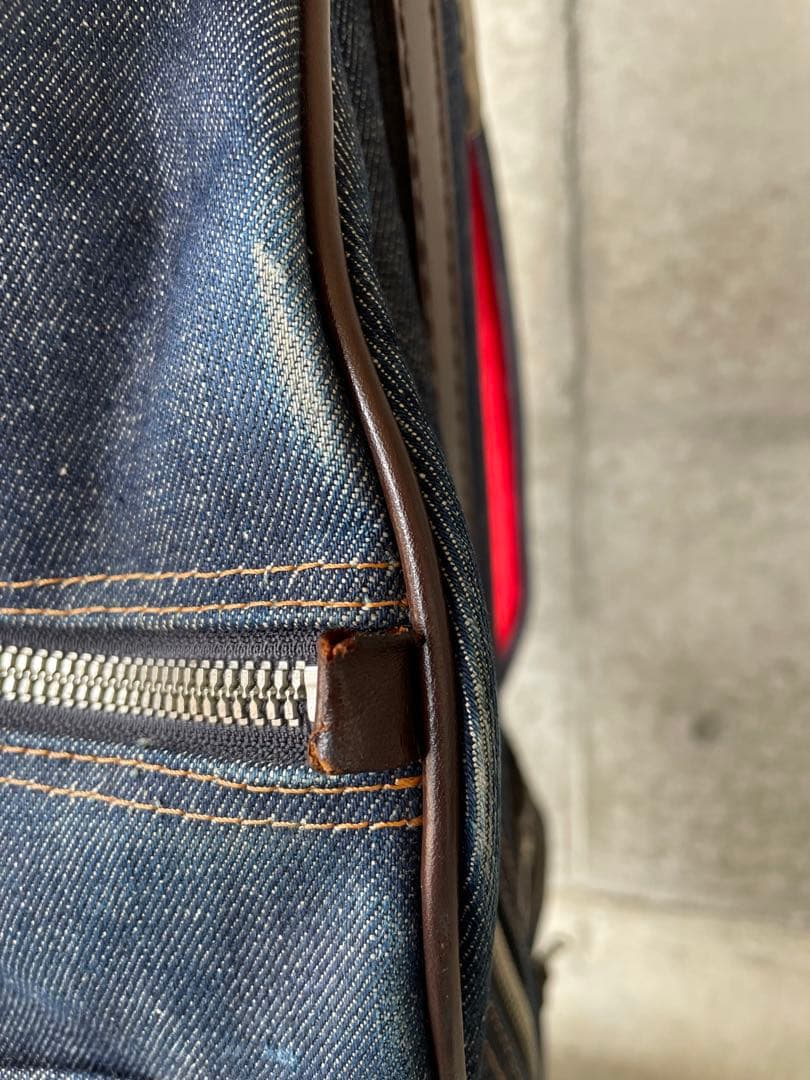 希少 EVISU　エヴィス ゴルフ　キャディバッグ　山根氏サイン入り