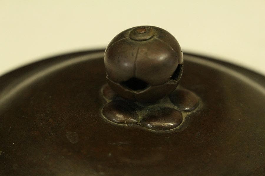 茶道具 霰丸釜 鉄釜 箱入 710