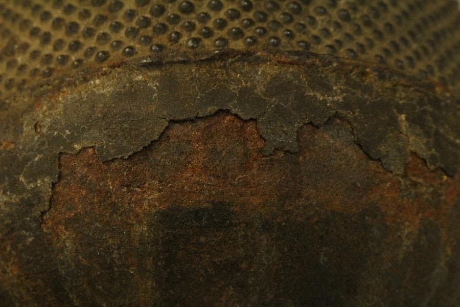 茶道具 霰丸釜 鉄釜 箱入 710