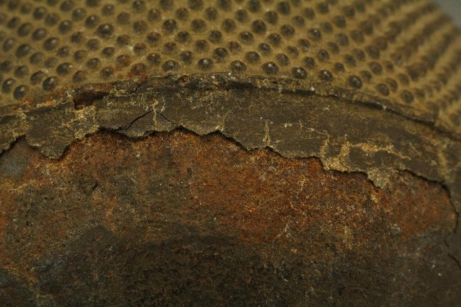 茶道具 霰丸釜 鉄釜 箱入 710