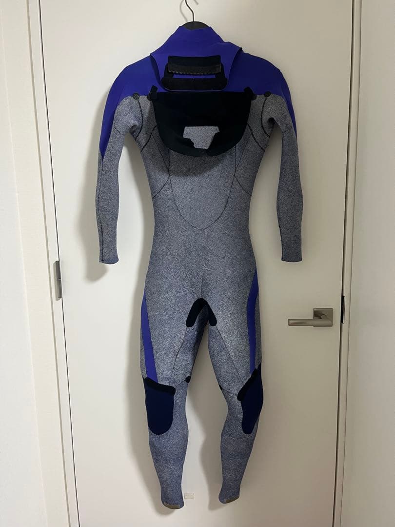 フルスーツ ウェットスーツ 黒 カラフル