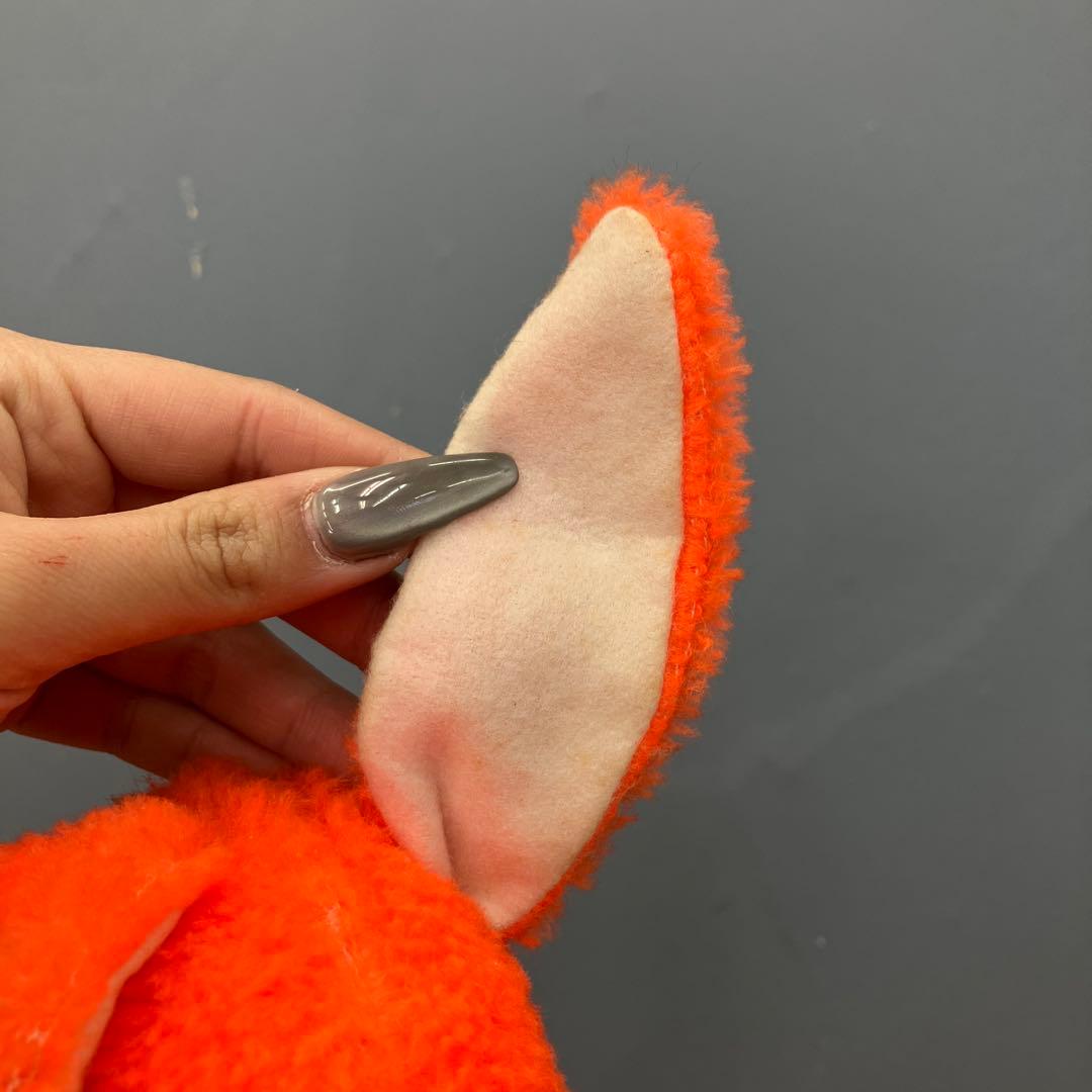 昭和レトロ ぬいぐるみ 馬 ポニー オレンジ ヴィンテージ 当時物 置物