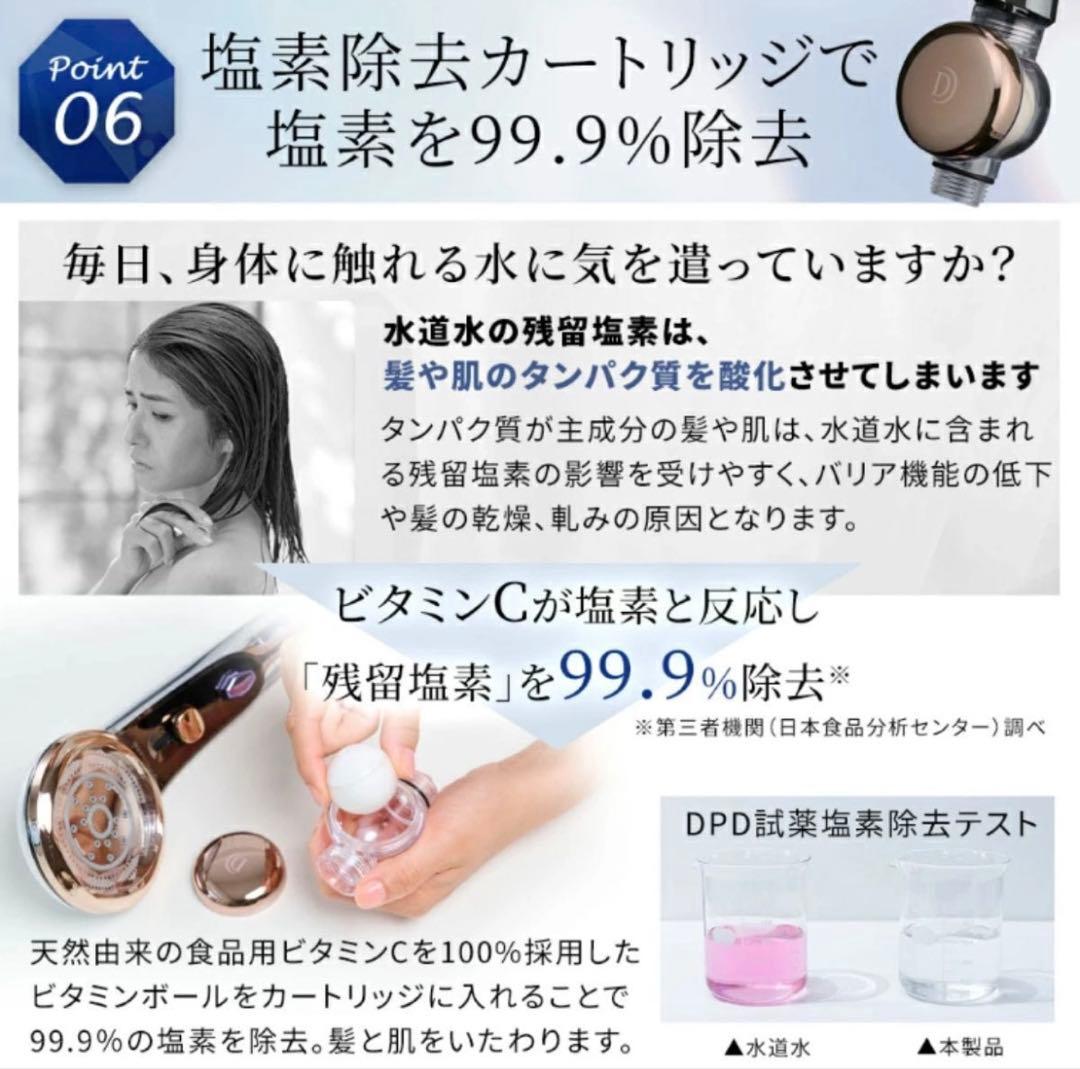 新品　ドクターエア　クリスタルジュエル　スペシャル　エディション　シャワーヘッド